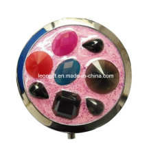 Beautiful Portable Rhinestone Pocket Make up Mirror